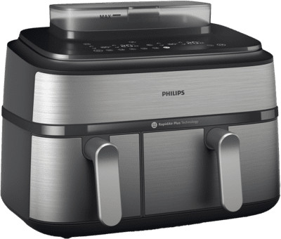 Philips 5000 Series NA555/00 forrólevegős sütő (fekete)