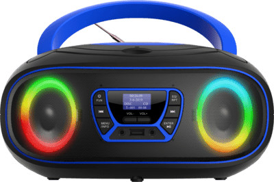 Denver TDB-212 boombox DAB+ FM/BT/USB/CD/AUX (kék)
