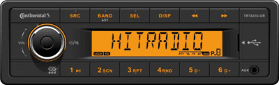 Continental TR7422U-OR FM RDS tuner USB/AUX 24V (rövid)