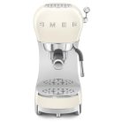Smeg ECF02CREU eszpresszó kávéfőző (cappuccino gőzölő, thermoblock, nagy csésze tartó, dupla kávé, 1l, krém)