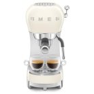 Smeg ECF02CREU eszpresszó kávéfőző (cappuccino gőzölő, thermoblock, nagy csésze tartó, dupla kávé, 1l, krém)