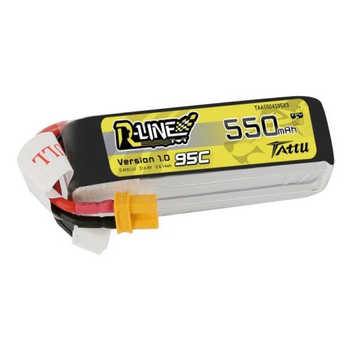 Tattu R-Line 550mAh 14,8V 95C 4S1P akkumulátor