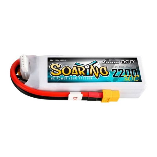 GensAce Soaring LiPo 2200mAh 14.8V 30C 4S1P akkumulátor