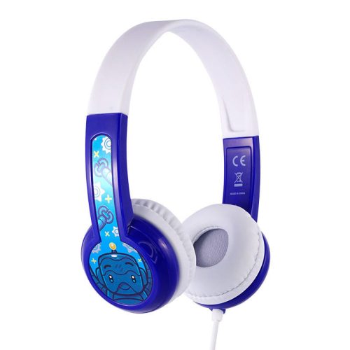 Vezetékes fejhallgató gyerekeknek Buddyphones DiscoverFun (Kék)