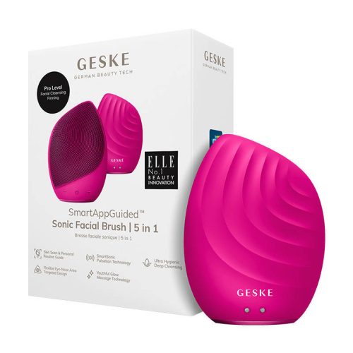 Facial Cleaning Sonic kefe 4in1 Geske With APP (magenta)