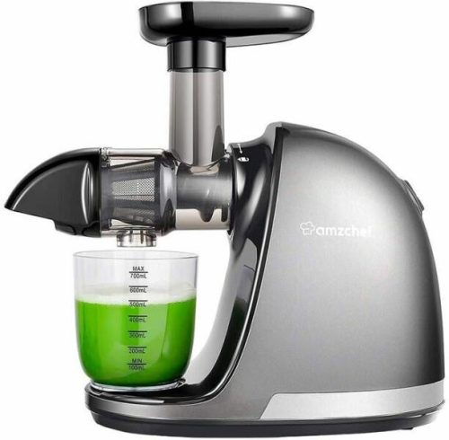 AMZCHEF 1501-GA lassú gyümölcscentrifuga (szürke)