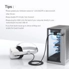 Kiwi Design QL105 5M Link kábel Meta Quest 2-höz (fekete)