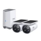 Baseus S1 Pro 3K Dual kültéri kamera (fehér)