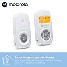 Motorola Nursery AM24 / MBP24 babafigyelő digitális DECT technológia - outlet termék