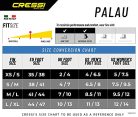Cressi Palau uszonyok, állítható búvárkodáshoz, apnea és sznorkelezéshez felnőtteknek - outlet termék