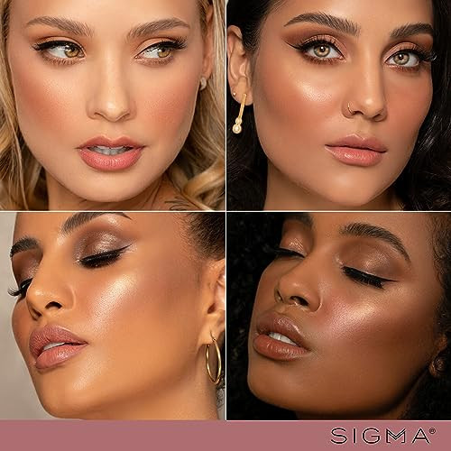 Sigma Beauty utazó sminkecset készlet – 7 darabos prémium szálak, elegáns tartós - outlet termék