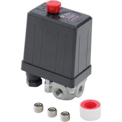   Orazio légkompresszor nyomáskapcsoló 1/4" 3 portos egyfázisú 220V (légkompresszor szivattyúhoz) - outlet termék