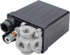 Orazio légkompresszor nyomáskapcsoló 1/4" 3 portos egyfázisú 220V (légkompresszor szivattyúhoz) - outlet termék