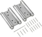KATSU dupla rugós zsanérok 100mm, 1 pár csavarokkal (rozsdamentes acél) - outlet termék