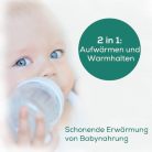Beurer BY 52 bébiétel- és cumisüveg-melegítő LED kijelzővel - outlet termék