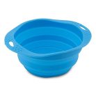 Beco Travel Bowl - összecsukható szilikon etetőtál kutyáknak L - rózsaszín - outlet termék