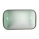 Newrays zöld üveg bankárlámpa búra asztali lámpához - outlet termék