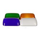 Newrays zöld üveg bankárlámpa búra asztali lámpához - outlet termék