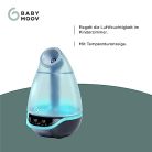 Babymoov Hygro Plus párásító ultrahangos, éjszakai fény, automatikus - outlet termék