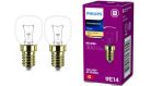 Philips izzó, E14, 40 W, csepp alakú 45 mm átmérő, hőálló 300°C-ig - outlet termék