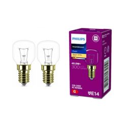   Philips izzó, E14, 40 W, csepp alakú 45 mm, 300°C-ig - outlet termék