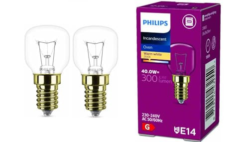 Philips izzó, E14, 40 W, csepp alakú 45 mm, 300°C-ig - outlet termék