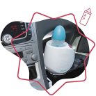 Badabulle Easy Plus cumisüveg melegítő kék - outlet termék