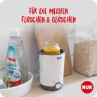 NUK Thermo 3in1 cumisüveg melegítő kíméletes kiolvasztás, melegítés - outlet termék