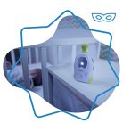Badabulle Baby Online 300m babafigyelő éjjeli fénnyel - outlet termék
