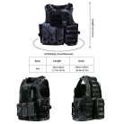 QMFIVE MOLLE RRV harci mellény zsebes, taktikai - outlet termék
