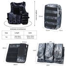 QMFIVE MOLLE RRV harci mellény zsebes, taktikai - outlet termék