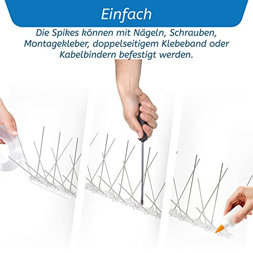 Viirkuja rozsdamentes acél galambriasztó ablakpárkány madárvédelem tetőre és - outlet termék