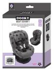 Dooky ülésvédő, külön fejtámla, univerzális méret, 5 pontos öv, 95% pamut, 5% lycra - outlet termék