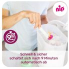 NIP Vaporizer 3in1: sterilizáló, gőzfőző és cumisüveg melegítő jelző funkcióval - outlet termék