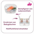 NIP Vaporizer 3in1: sterilizáló, gőzfőző és cumisüveg melegítő jelző funkcióval - outlet termék
