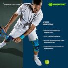 BAUERFEIND férfi sportcsuklópánt - outlet termék