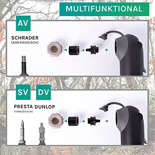 VeloChampion mini kerékpár pumpa keret rögzítővel hordozható alumínium pumpa Presta - outlet termék