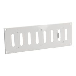   EUROPLAST 300x100mm acéllemez tolórács fehér - outlet termék