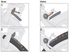 SKS Velo 65 Mountain sárvédő szett 29'' kerékpár sárvédő, 52-60 mm gumiabroncsokhoz - outlet termék
