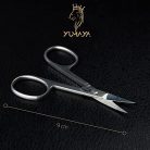 YUMAYA® professzionális körömvágó olló - szuperéles bőrvágó olló ívelt éllel - - outlet termék