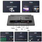 Camecho 10.1 hüvelykes hordozható monitor HD kijelző beépített hangszóró, HDMI VGA AV - outlet termék