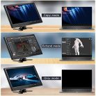 Camecho 10.1 hüvelykes hordozható monitor HD kijelző beépített hangszóró, HDMI VGA AV - outlet termék