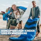 MalloMe hálózsák felnőtteknek és gyerekeknek téli, könnyű, hordozható, meleg, takaró - outlet termék