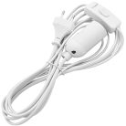Lumare E14 lámpafoglalat kábellel (fehér) - outlet termék