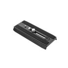 Cayer QR120 csúszó gyorskioldó lap 1/4"-20 & 3/8" csavarokkal Manfrotto 501HDV 503HDV - outlet termék