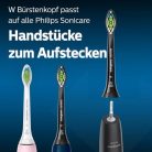 Philips Sonicare W2 Optimal White fogkefefejek 4 darabos, fekete, HX6064/11 - outlet termék