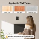 BONTEC TV fali konzol 13-30 hüvelykes LCD LED-hez dönthető, forgatható, max. 25kg - outlet termék