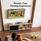 BONTEC TV fali konzol 13-30 hüvelykes LCD LED-hez dönthető, forgatható, max. 25kg - outlet termék