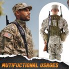 BOOSTEADY puska heveder mil-spec forgókkal, tartós vállpárna fegyverszíj, fém - outlet termék