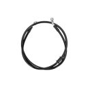 Motorcycle 90 cm fékcső, acél fékvezeték fekete - outlet termék